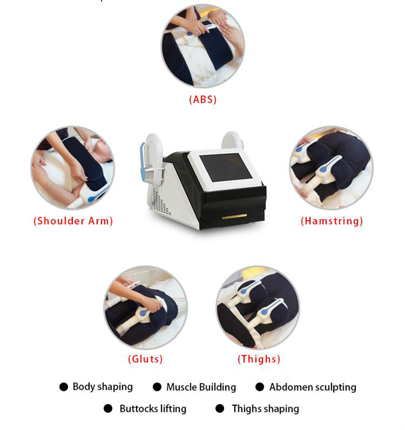 Portable EMslim slimming machine MuscleStimulation EMS Muscle Building fat burning shaping body care equipment beauty spa use