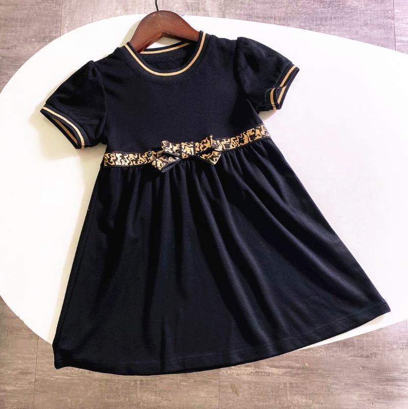 New 2021 Summer fashion kids clothes girl dress stitching brand letter style short sleeve baby girl princess dress1, White
New 2021 Summer fashion kids clothes girl dress stitching brand letter style short sleeve baby girl princess dress1, White