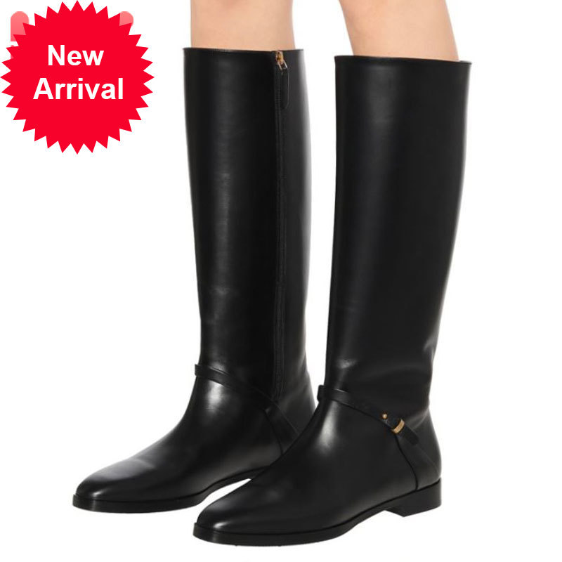 Top quality mulheres joelho alto dedo do p quadrado zper longas mulher sapatos de salto baixo soltando botas femininas, Black
Top quality mulheres joelho alto dedo do p quadrado zper longas mulher sapatos de salto baixo soltando botas femininas, Black