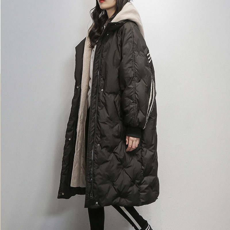 2021 New White Duck Down Female Jacket New Winter Plus Size Loose Long Korean Fashion Section Crocheted Hat Two Women' Jackets A36 S1de, Beige
2021 New White Duck Down Female Jacket New Winter Plus Size Loose Long Korean Fashion Section Crocheted Hat Two Women' Jackets A36 S1de, Beige