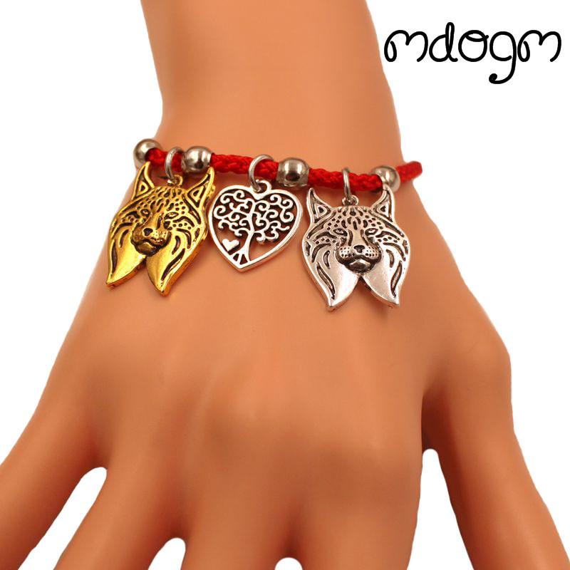 Lynx Cat Animal Charm Bracelet For Women Men Couple Love Rope Male Female Pearl Red Heart Black Girls jewelry
Lynx Cat Animal Charm Bracelet For Women Men Couple Love Rope Male Female Pearl Red Heart Black Girls jewelry