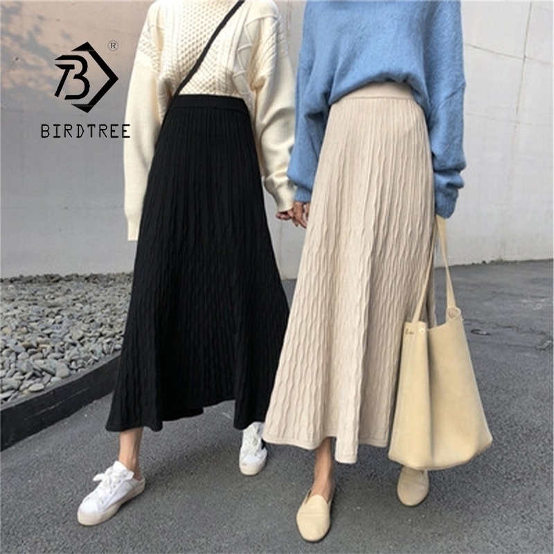 Autumn Winter Women Fashion High Waist Knitted Midi A-Line Skirts Mid-Calf Elegant Korean Style Solid Skirt B07002R 201109, Beige
Autumn Winter Women Fashion High Waist Knitted Midi A-Line Skirts Mid-Calf Elegant Korean Style Solid Skirt B07002R 201109, Beige