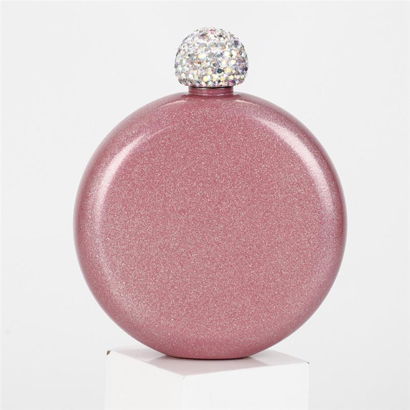 4 oz round mini hip flask 304 stainless steel wine kettle crystal cover colorful ladies flagon Glitter Hip Flask The Gifts For Women, Mix colors
4 oz round mini hip flask 304 stainless steel wine kettle crystal cover colorful ladies flagon Glitter Hip Flask The Gifts For Women, Mix colors