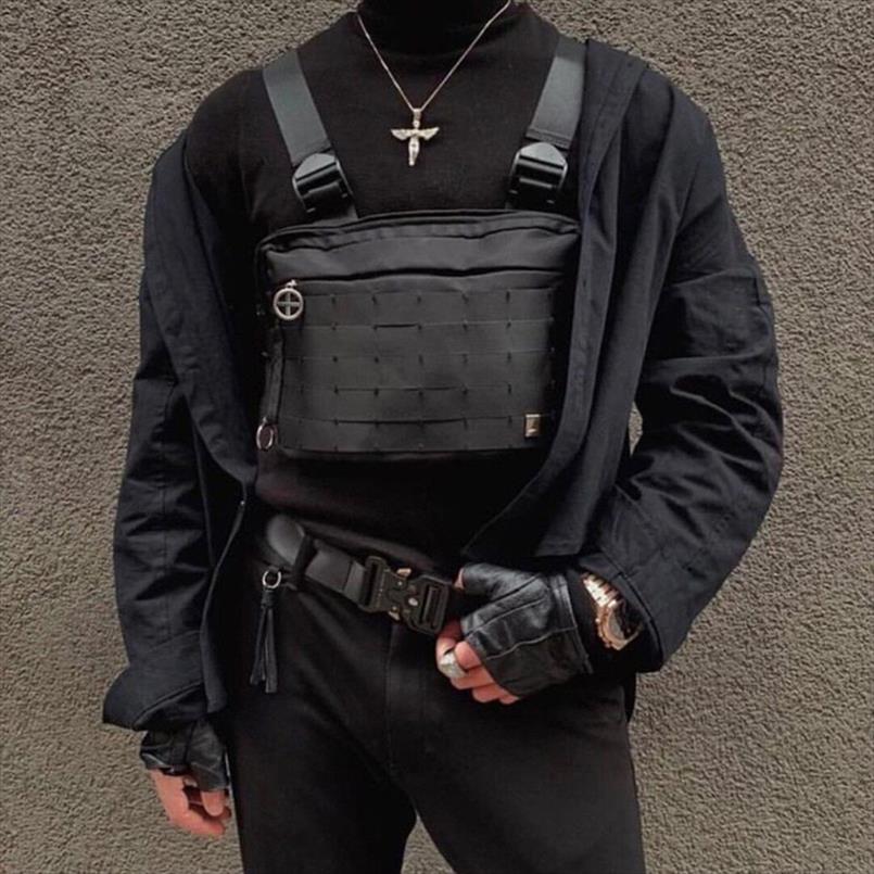 Streetwear Chest Rig Bag Unisex Functional Tactics Chest Bags Adjustable Harajuku Style Hip Hop Bag Men Tooling Vest Pack, Clear
Streetwear Chest Rig Bag Unisex Functional Tactics Chest Bags Adjustable Harajuku Style Hip Hop Bag Men Tooling Vest Pack, Clear