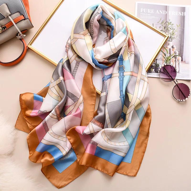 Scarves Yulaili 2021 Women Summer Silk Scarf Fashion Ladies Beach Wraps Spring Shawls Female Hijab Cover-ups Wholesales
Scarves Yulaili 2021 Women Summer Silk Scarf Fashion Ladies Beach Wraps Spring Shawls Female Hijab Cover-ups Wholesales