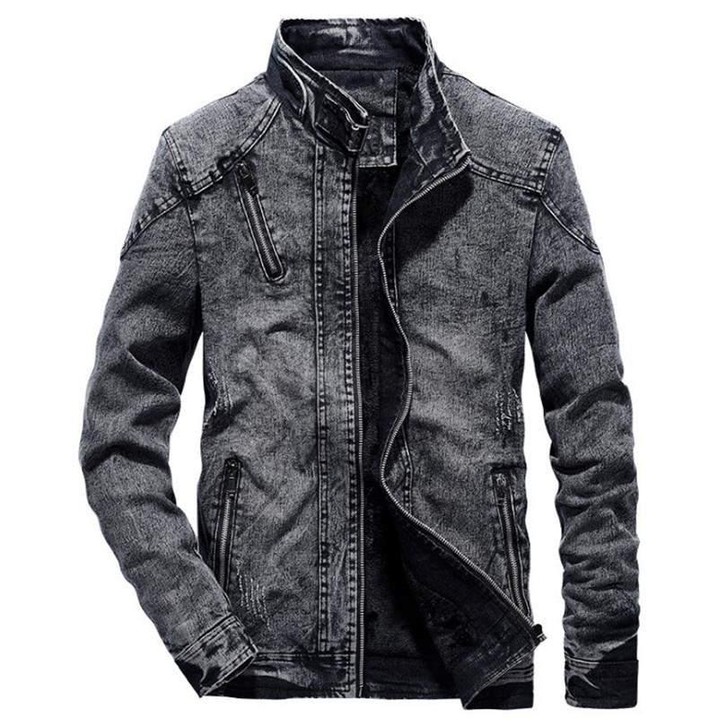 Vintage Denim Jackets Men Autumn Winter Coat Plus Size Long Sleeve Zipper Jeans Outerwear Casual Slim 2020 For Men Xl5116, Black
Vintage Denim Jackets Men Autumn Winter Coat Plus Size Long Sleeve Zipper Jeans Outerwear Casual Slim 2020 For Men Xl5116, Black