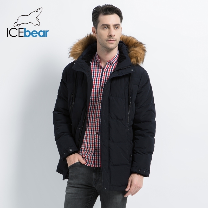 New Men's Clothing Fashion Male Jacket Hooded Men's Coat Thick Warm Man Apparel High Quality Men's Winter Parkas MWD19903D 201102