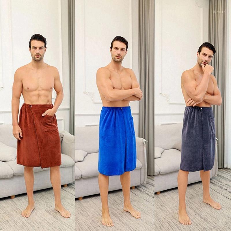 New Fashion Men Wearable Bath Towel with Pocket Soft Microfiber Swimming Beach Blanket Super Absorbent Shower Skirt Towels1, Blue
New Fashion Men Wearable Bath Towel with Pocket Soft Microfiber Swimming Beach Blanket Super Absorbent Shower Skirt Towels1, Blue