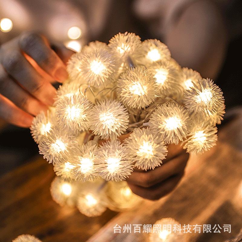 Ball Romantic Battery Light LED Color Flashing Light String Decorative String Lights Holiday Wedding
Ball Romantic Battery Light LED Color Flashing Light String Decorative String Lights Holiday Wedding