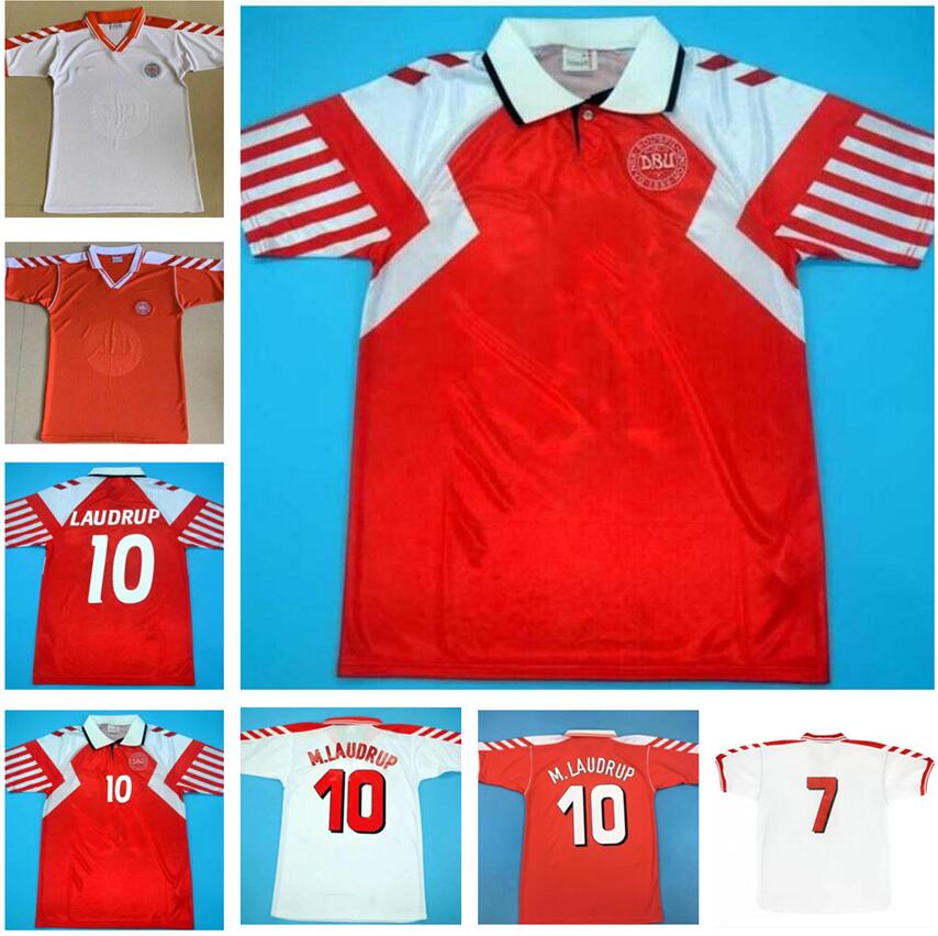 1992 Retro Denmark Soccer Jersey 1998 #10 M.LAUDRUP #5 HEINTZE return football shirt #11 B.LAUDRUP ancient maillot, Black;yellow
1992 Retro Denmark Soccer Jersey 1998 #10 M.LAUDRUP #5 HEINTZE return football shirt #11 B.LAUDRUP ancient maillot, Black;yellow