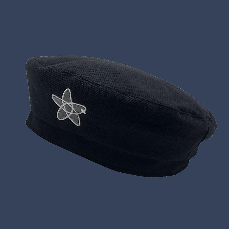 2020 Flower Embroidery Buckle Beret Painter Hat Octagonal Hat Women and Girl 02, Black
2020 Flower Embroidery Buckle Beret Painter Hat Octagonal Hat Women and Girl 02, Black