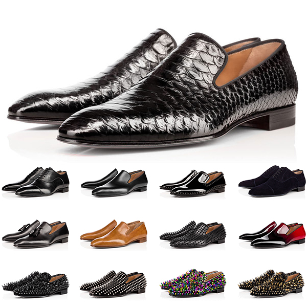 new arrival mens genuine leather shoes red bottoms low cut studded spikes dress shoe designer luxury mens trainers sneakers size 40-47, Black
new arrival mens genuine leather shoes red bottoms low cut studded spikes dress shoe designer luxury mens trainers sneakers size 40-47, Black