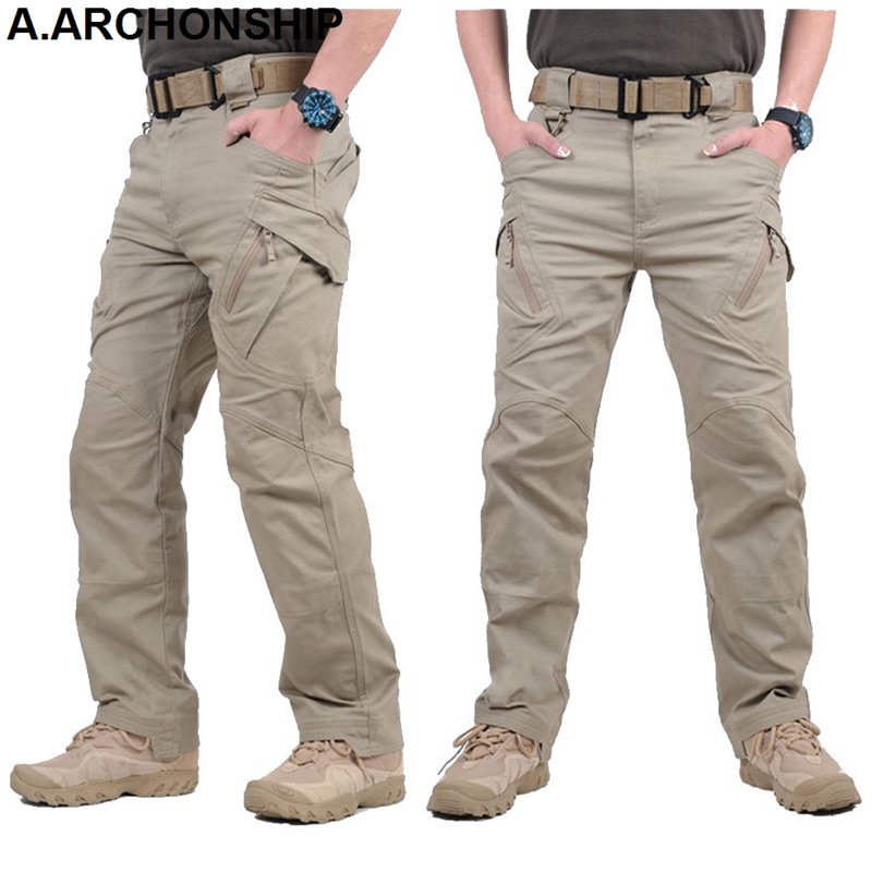 IX9 II Men Militar Tactical Pants Combat Trousers SWAT Army Military Pants Mens Cargo Outdoors Pants Casual Cotton Trousers 201125, Black color
IX9 II Men Militar Tactical Pants Combat Trousers SWAT Army Military Pants Mens Cargo Outdoors Pants Casual Cotton Trousers 201125, Black color