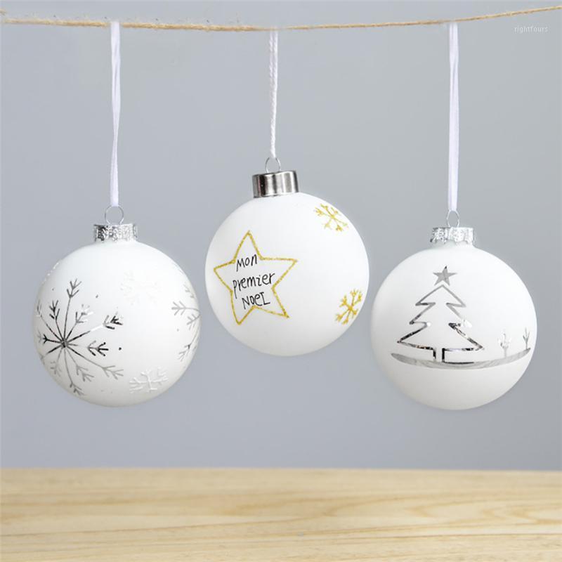 New White Decorative Ball For Christmas Tree 8CM 1PC Creative Snowfalke Christmas Bauble Decorative Ball For Home Decor 1031#301
New White Decorative Ball For Christmas Tree 8CM 1PC Creative Snowfalke Christmas Bauble Decorative Ball For Home Decor 1031#301