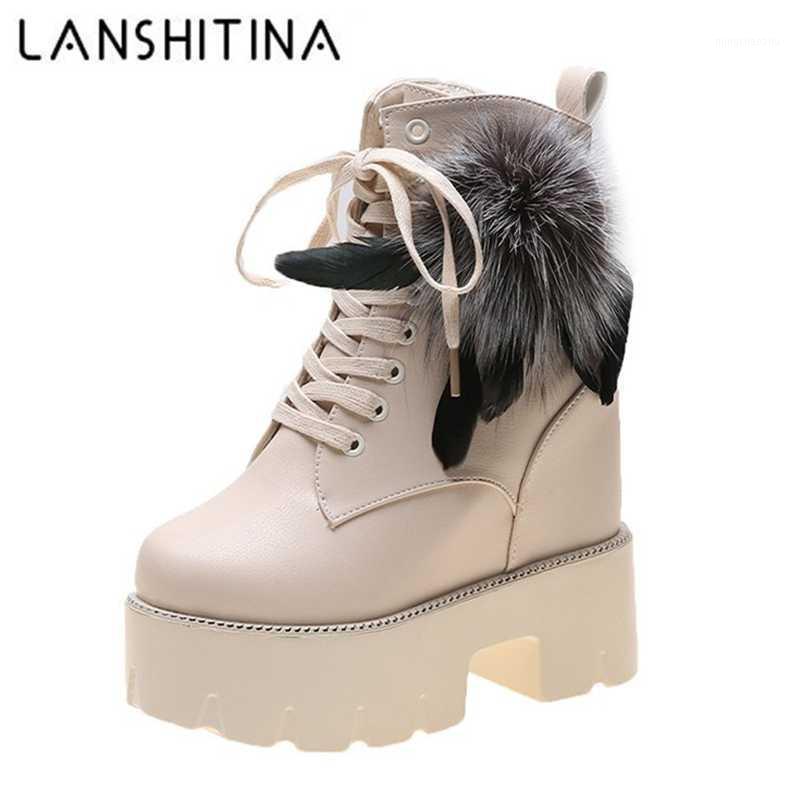 Women Winter Ankle Boots 12CM Warm Fur High Platform Motorcycle Boots Leather High Heels Shoes Woman Chunky Sneakers Winter 20201, Black
Women Winter Ankle Boots 12CM Warm Fur High Platform Motorcycle Boots Leather High Heels Shoes Woman Chunky Sneakers Winter 20201, Black