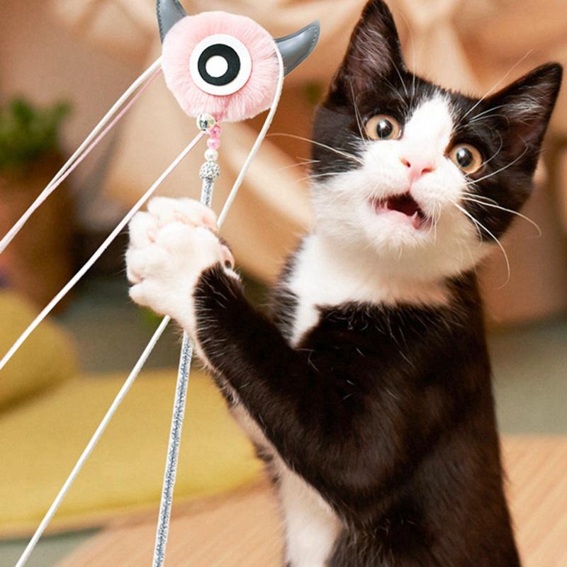 Interactive Cat Toys Stick Teaser Wand Toy With Tassel Kitten Long Stick Interactive Teaser Play Toy
Interactive Cat Toys Stick Teaser Wand Toy With Tassel Kitten Long Stick Interactive Teaser Play Toy