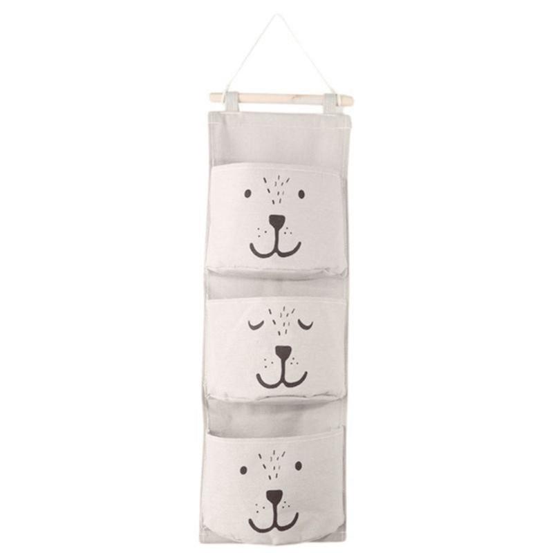 3 Pockets Cute Wall Mounted Storage Bag Closet Organizer Hanging Sundries Storage Bag Children Room Pouch Home Decor
3 Pockets Cute Wall Mounted Storage Bag Closet Organizer Hanging Sundries Storage Bag Children Room Pouch Home Decor