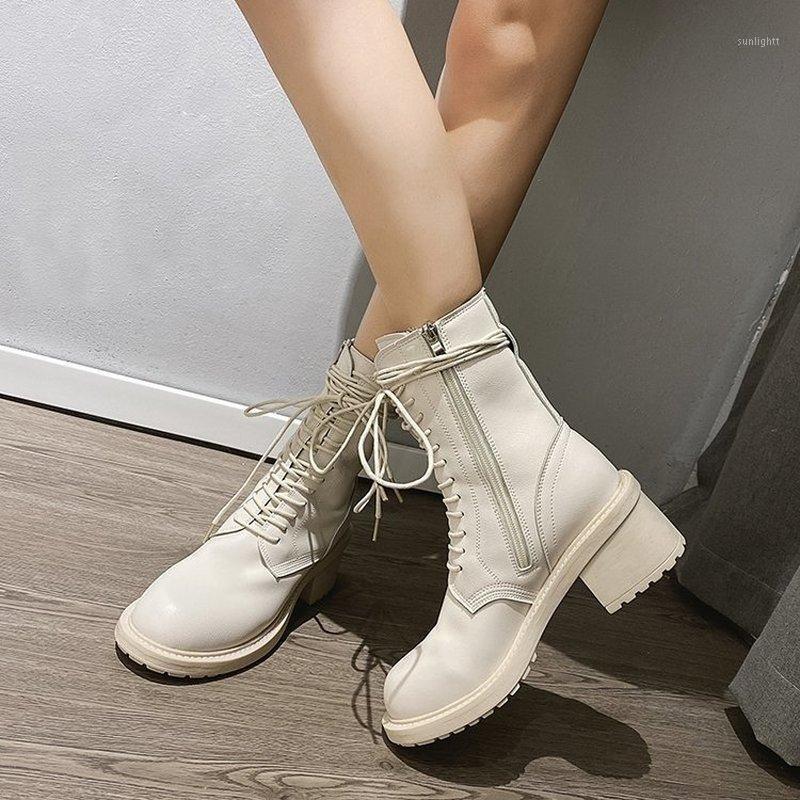 2020 Elegant High Heeled Boots Women Lace Up Platform Ankle Boots Female Gothic Shoes White Leather Women Autumn1, Black
2020 Elegant High Heeled Boots Women Lace Up Platform Ankle Boots Female Gothic Shoes White Leather Women Autumn1, Black