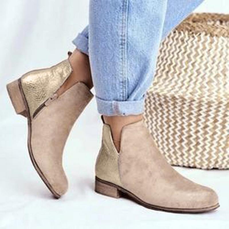 2020 Litthing new Autumn Short Boots Women's Pointed Leopard Print Nude Boots Deep Mouth low Heels woemn shoes, Color1
2020 Litthing new Autumn Short Boots Women's Pointed Leopard Print Nude Boots Deep Mouth low Heels woemn shoes, Color1