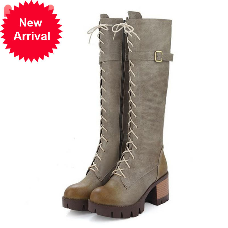Top quality plataforma feminina dedo do p redondo botas joelho mulher vintage cruz cinta sapatos de salto quadrado senhora moda cavaleiro, Yellow cloth
Top quality plataforma feminina dedo do p redondo botas joelho mulher vintage cruz cinta sapatos de salto quadrado senhora moda cavaleiro, Yellow cloth