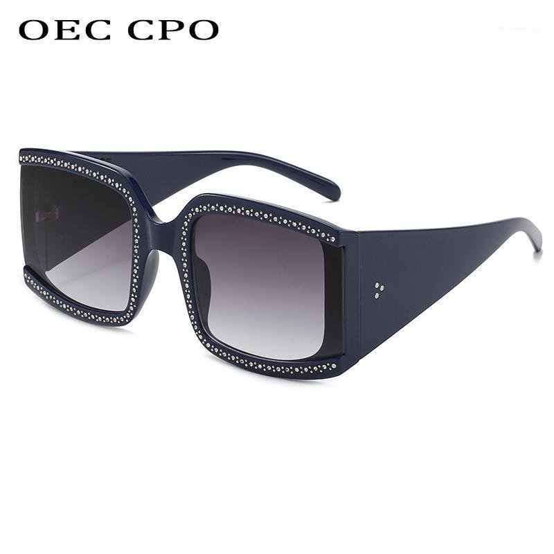 OEC CPO Oversized Rhinestone Women Sunglasses Square Brand Designer Big Frame Sunglasses For Female UV400 oculos O5171
OEC CPO Oversized Rhinestone Women Sunglasses Square Brand Designer Big Frame Sunglasses For Female UV400 oculos O5171
