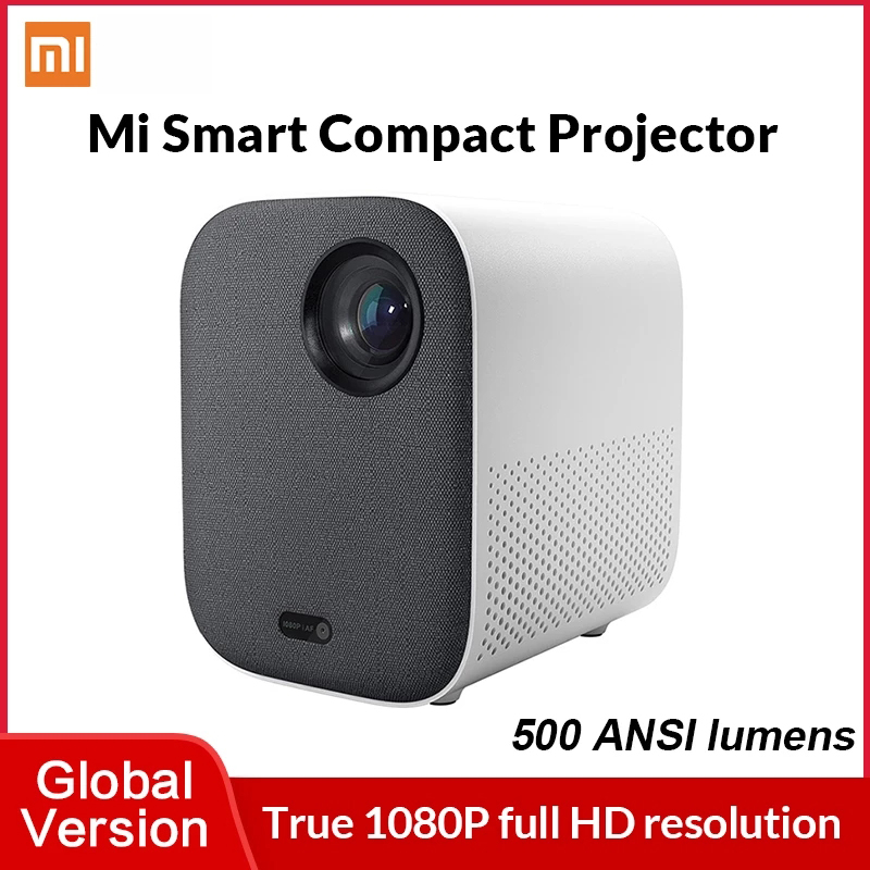 Global Version Xiaomi Mi Compact Laser Projector 1080P Portable Smart Home Cinema DLP 500 ANSI Support 4K Video Android TV 9.0
Global Version Xiaomi Mi Compact Laser Projector 1080P Portable Smart Home Cinema DLP 500 ANSI Support 4K Video Android TV 9.0