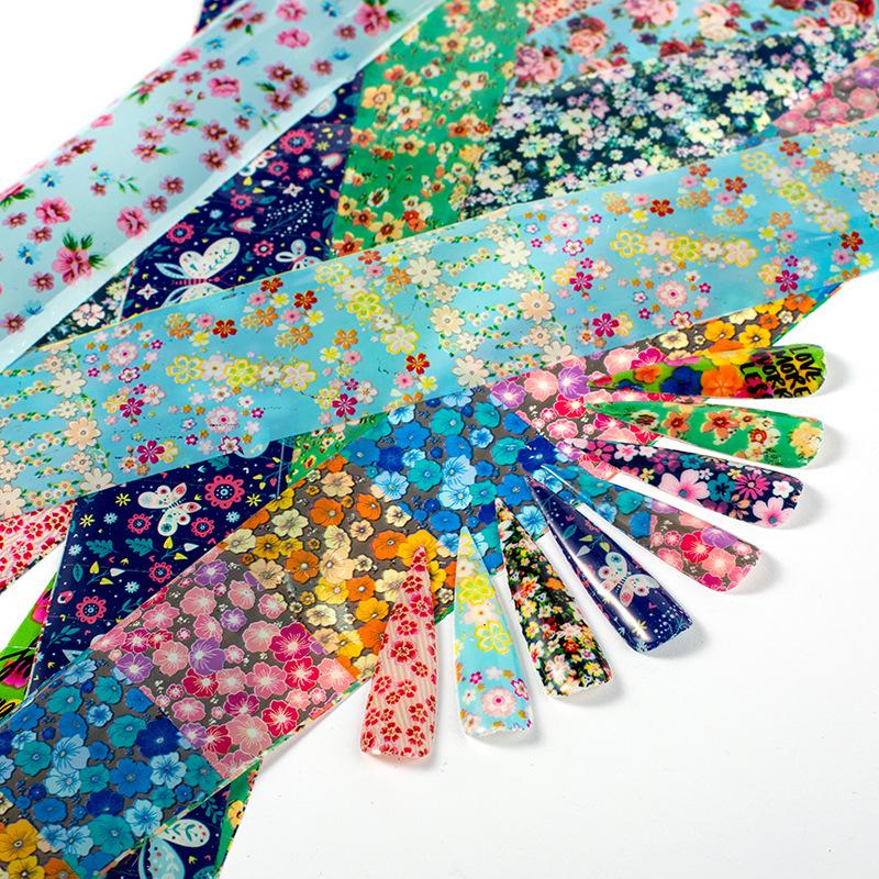 16pcs/Sets Nail Foils Set Mixed Flowers Designs Manicure Wraps Nail Art Transfer Stickers Decals Polish Adhesive Decorations, 02
16pcs/Sets Nail Foils Set Mixed Flowers Designs Manicure Wraps Nail Art Transfer Stickers Decals Polish Adhesive Decorations, 02