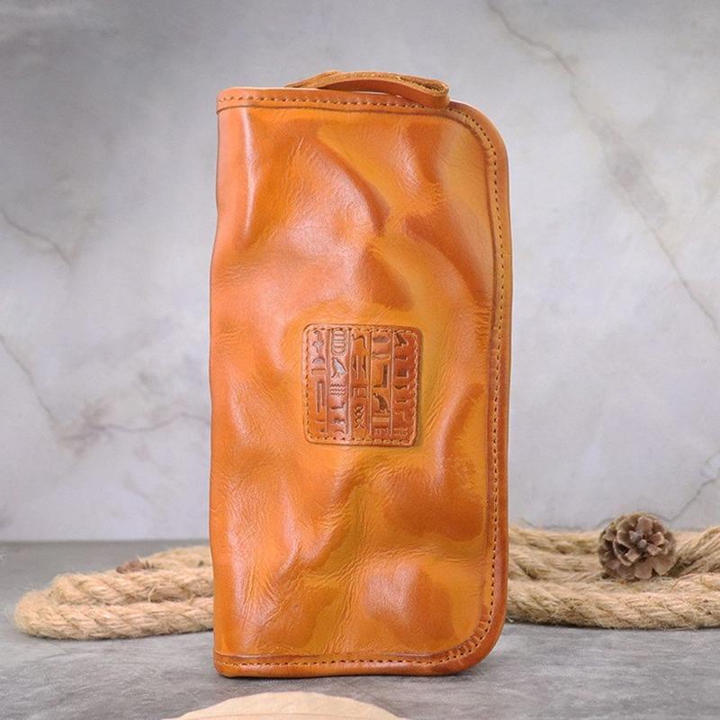 2020 new vegetable tanned leather distressed retro business large-capacity multi-function driver's license bag wallet card bag, Dark brown
2020 new vegetable tanned leather distressed retro business large-capacity multi-function driver's license bag wallet card bag, Dark brown