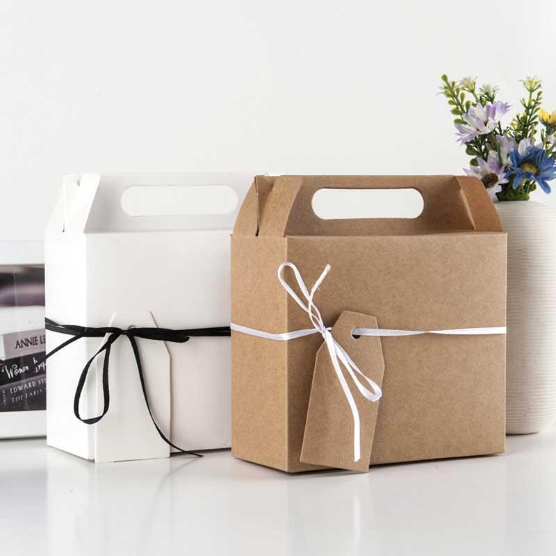 5Pcs Kraft Paper Box with Handle Wedding Gift Box Muffin Packaging Party Birthday Dessert Baking Package Cookies Cupcake1
5Pcs Kraft Paper Box with Handle Wedding Gift Box Muffin Packaging Party Birthday Dessert Baking Package Cookies Cupcake1