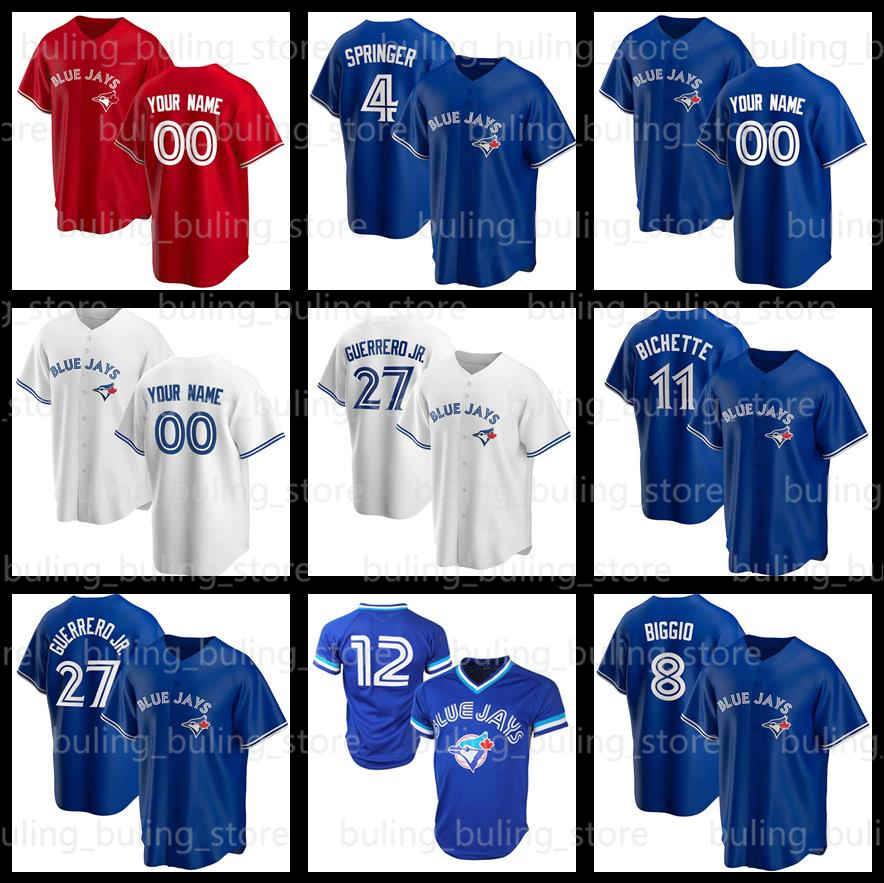 Jays Jerseys 4 George Springer Toronto 2020 2021 Custom 27 Vladimir Guerrero Jr. Blue 8 Cavan Biggio Joe Carter Bo Bichette Alomar Baseball, Blue;black
Jays Jerseys 4 George Springer Toronto 2020 2021 Custom 27 Vladimir Guerrero Jr. Blue 8 Cavan Biggio Joe Carter Bo Bichette Alomar Baseball, Blue;black