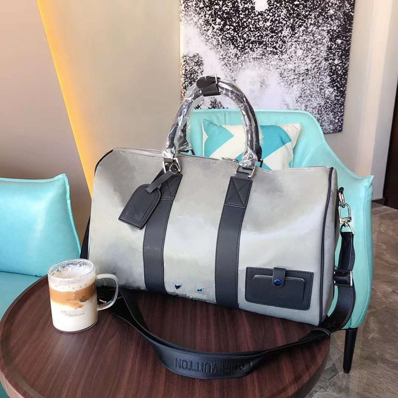 Titanium Alloy 47 Cm Hold-all M44170 Duffel Hand Luggage Backpack Waterproof Laptop Travel Bags Men Duffle Sports Bag Gym Women Handbag, Light grey
Titanium Alloy 47 Cm Hold-all M44170 Duffel Hand Luggage Backpack Waterproof Laptop Travel Bags Men Duffle Sports Bag Gym Women Handbag, Light grey