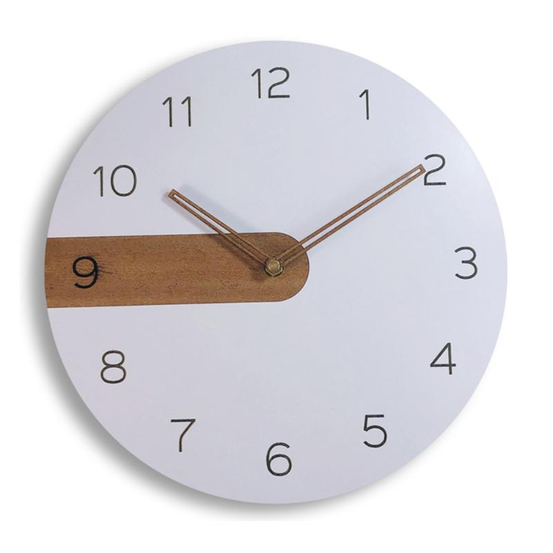 Wood Wall Clock Modern Design Nordic Style Silent Clock Round 30cm Room Decoration Wall Hogard
Wood Wall Clock Modern Design Nordic Style Silent Clock Round 30cm Room Decoration Wall Hogard