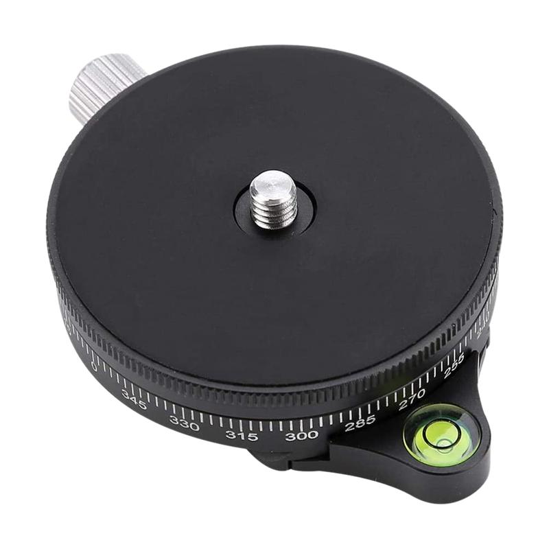 Tripod Base 360° Disc Tripod Quick Release Plate Panorama Base Head Clamp for DSLR Mirrorless Camera Digital Camera
Tripod Base 360° Disc Tripod Quick Release Plate Panorama Base Head Clamp for DSLR Mirrorless Camera Digital Camera