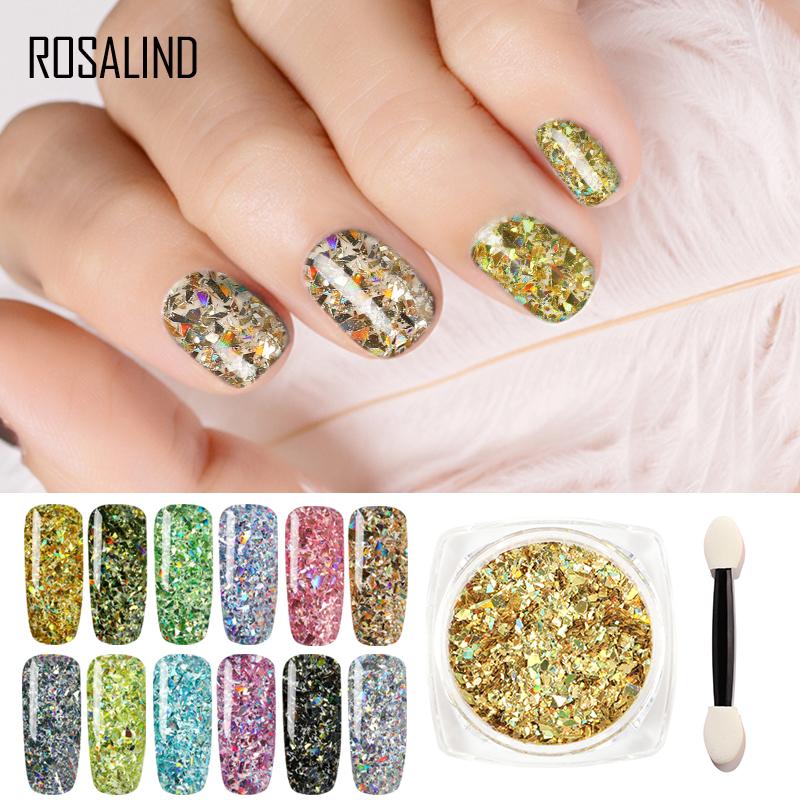 ROSALIND Nails Glitter Pigment Powder Mirror Gel Polish Manicure Art Sparkles For Nails UV Chrome Holographic Nail Decorations
ROSALIND Nails Glitter Pigment Powder Mirror Gel Polish Manicure Art Sparkles For Nails UV Chrome Holographic Nail Decorations
