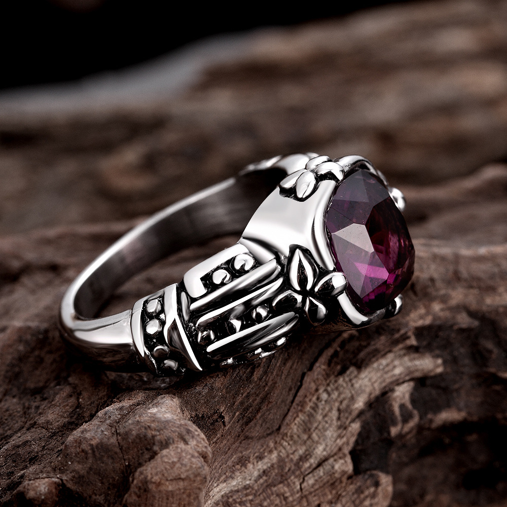 Stainless Steel Men's Rings, European and American Zircon Jewelry Wholesales, Titanium Steel Rings, Vintage Jewelry Accessories, Proposal, E
Stainless Steel Men's Rings, European and American Zircon Jewelry Wholesales, Titanium Steel Rings, Vintage Jewelry Accessories, Proposal, E
