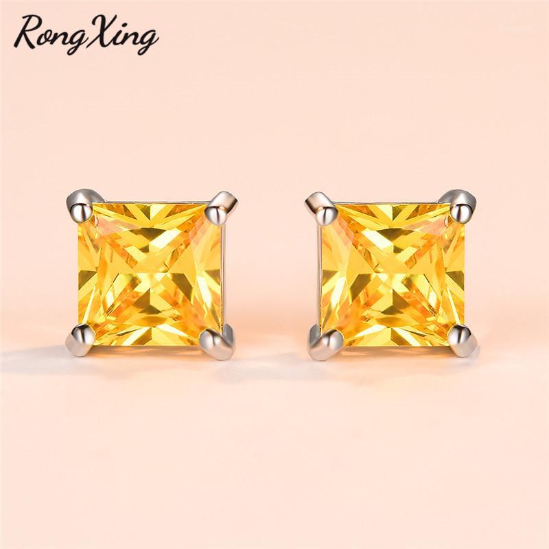 RongXing Simple Fashion Square Stud Earring Silver Color Multicolor Crystal Zircon Wedding Earrings for Women CZ Stone Jewelry1
RongXing Simple Fashion Square Stud Earring Silver Color Multicolor Crystal Zircon Wedding Earrings for Women CZ Stone Jewelry1