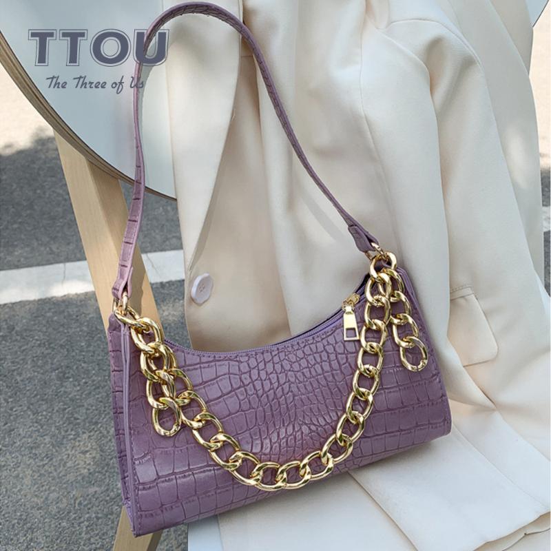 Crocodile Pattern PU Leather Armpit Shoulder Bag For Women Chain Shoulder Handbags Female Causal Fashion Small Purse Bag, Black
Crocodile Pattern PU Leather Armpit Shoulder Bag For Women Chain Shoulder Handbags Female Causal Fashion Small Purse Bag, Black