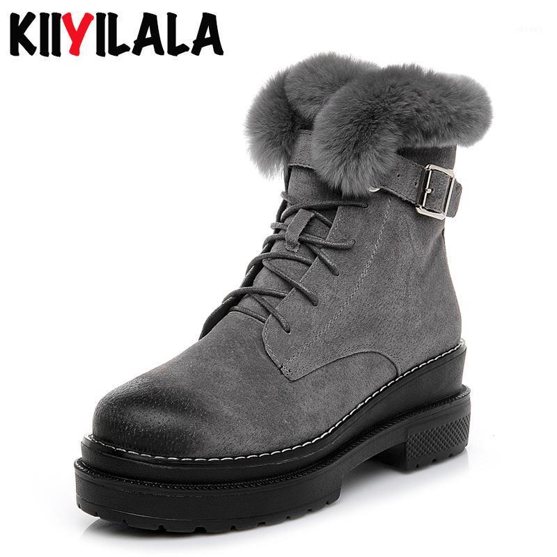Kiiyilala New Side Zipper Genuine Leather Boots Winter Shoes Warm Fur Snow Boots Womens Platform Round Toe Ankle For Women1, Gray
Kiiyilala New Side Zipper Genuine Leather Boots Winter Shoes Warm Fur Snow Boots Womens Platform Round Toe Ankle For Women1, Gray
