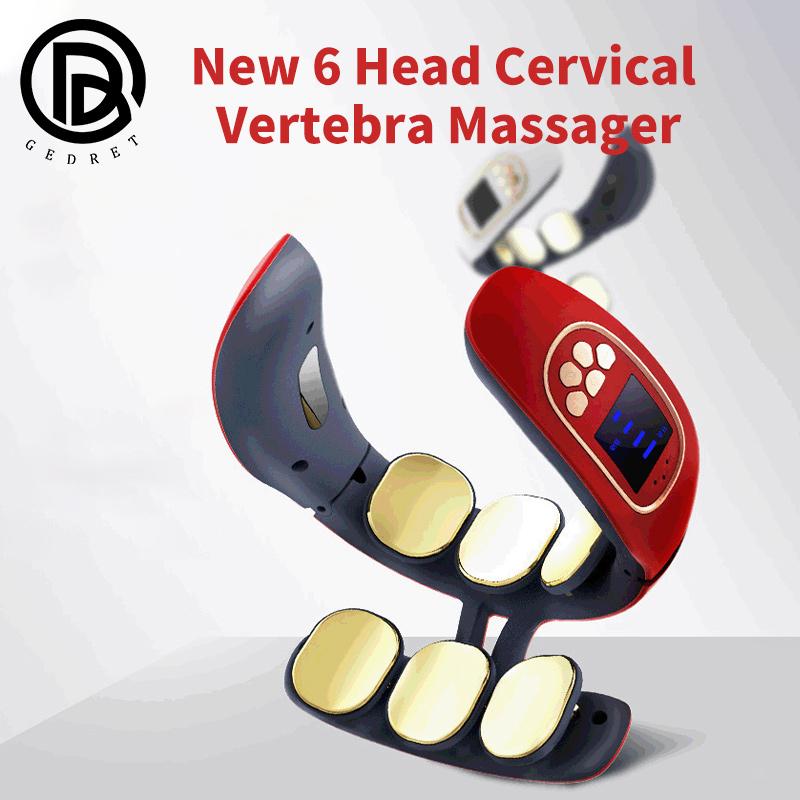 GEDRET Neck Massager Electric Health Care With Intelligent Voice Remote Control Heat Relaxation Six Massage Heads
GEDRET Neck Massager Electric Health Care With Intelligent Voice Remote Control Heat Relaxation Six Massage Heads
