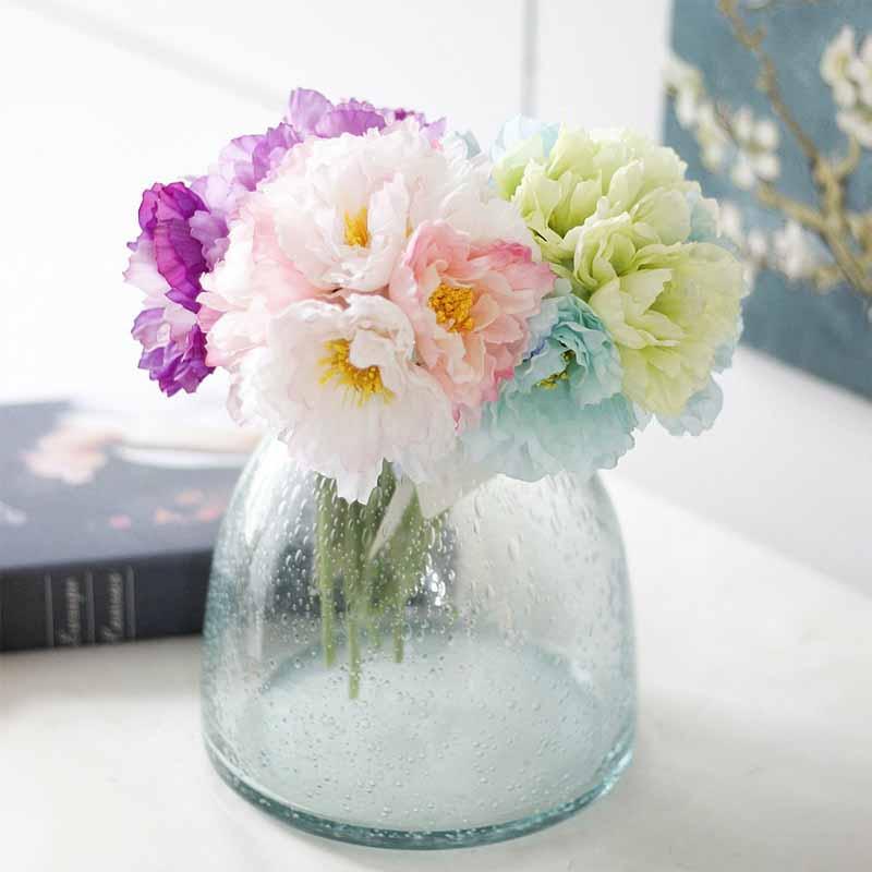 7pcs/bouquet Fresh Artificial Flowers Rosemary Silk Flower Peony Bouquet Fake Plant for Wedding Home Party Decor, Pink
7pcs/bouquet Fresh Artificial Flowers Rosemary Silk Flower Peony Bouquet Fake Plant for Wedding Home Party Decor, Pink
