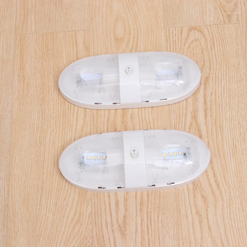 Emergency Lights 2Pcs Double LED RV Dome Light With On/Off Switch Perfect Interior Replacement 12V Lighting For RVs Motor Homes Campers Trai 
Emergency Lights 2Pcs Double LED RV Dome Light With On/Off Switch Perfect Interior Replacement 12V Lighting For RVs Motor Homes Campers Trai
