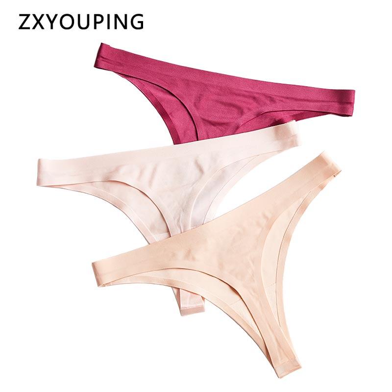 3Pcs/Lot Panties Women Sexy Seamless Thong Low Rise Ultra Thin Underwear Solid Color T-Back -3XL Lingerie Plus Size Intimates, Khaki khaki khaki
3Pcs/Lot Panties Women Sexy Seamless Thong Low Rise Ultra Thin Underwear Solid Color T-Back -3XL Lingerie Plus Size Intimates, Khaki khaki khaki