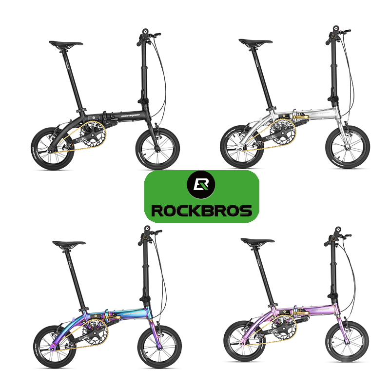 ROCKBROS Folding Bicycle Aluminum Alloy Frame 14/16/20 V Brake Portable Outdoor Bicycle Urban Men Adult Child Cycling Commute
ROCKBROS Folding Bicycle Aluminum Alloy Frame 14/16/20 V Brake Portable Outdoor Bicycle Urban Men Adult Child Cycling Commute
