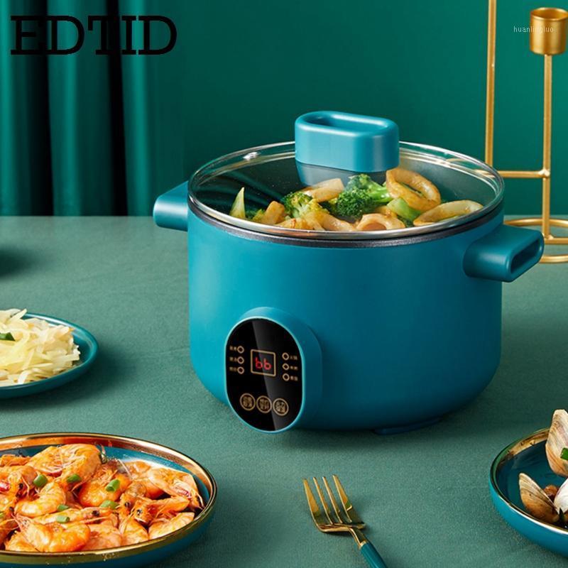 EDTID 220V Multifunctional Electric Cooker Heating Pan Electric Cooking Pot Machine Hotpot Noodles Eggs Soup Mini Rice Cooker 2L1
EDTID 220V Multifunctional Electric Cooker Heating Pan Electric Cooking Pot Machine Hotpot Noodles Eggs Soup Mini Rice Cooker 2L1