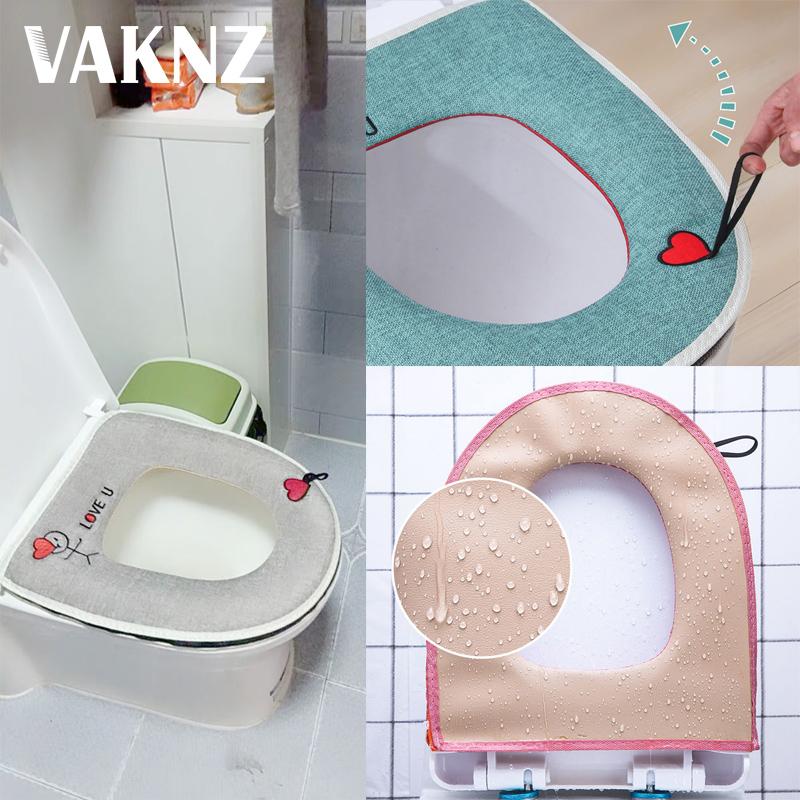 Genuine Vaknz Bathroom Warm Cartoon Soft Closestool Washable Toilet Seat Lid Top Pad Mat Bathroom Accessories Set
Genuine Vaknz Bathroom Warm Cartoon Soft Closestool Washable Toilet Seat Lid Top Pad Mat Bathroom Accessories Set
