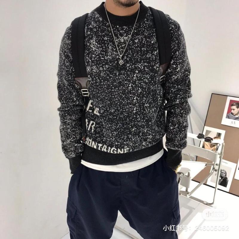2020 Autumn Winter Brand Design New Snowflake Wool Blend Letter Logo Knitting Pullover Sweater Tops Men Women 0401, Black
2020 Autumn Winter Brand Design New Snowflake Wool Blend Letter Logo Knitting Pullover Sweater Tops Men Women 0401, Black