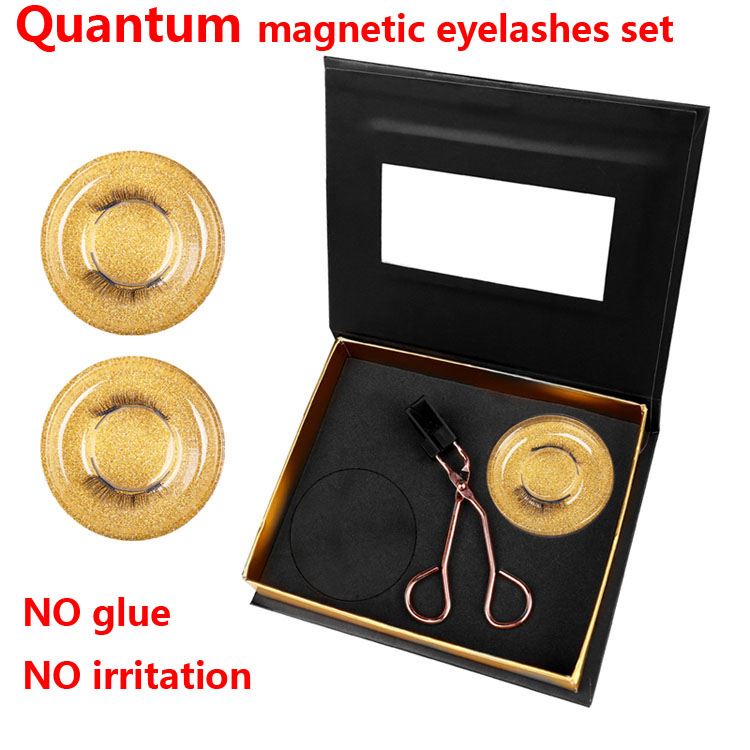 Quantum magnetic eyelashes set False eyelashes set NO glue NO irritation reusable High Quality
Quantum magnetic eyelashes set False eyelashes set NO glue NO irritation reusable High Quality