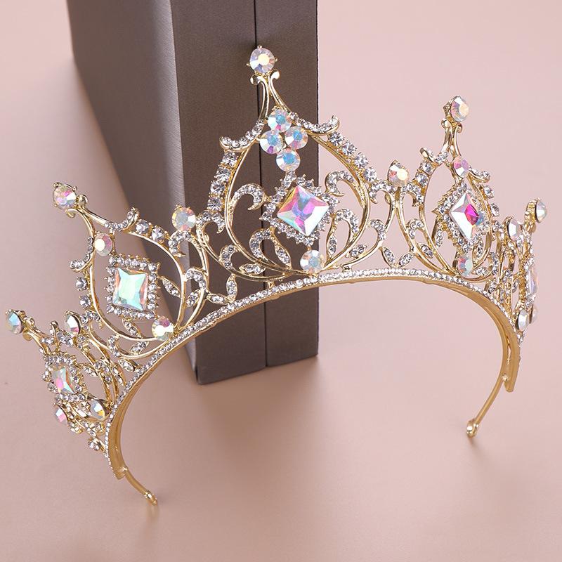 Wedding Hair Tiara Crystal Crown Wedding Tiara Bridal Hair Accessories Gold Crown Head Accessories Women Ornaments Diadem
Wedding Hair Tiara Crystal Crown Wedding Tiara Bridal Hair Accessories Gold Crown Head Accessories Women Ornaments Diadem