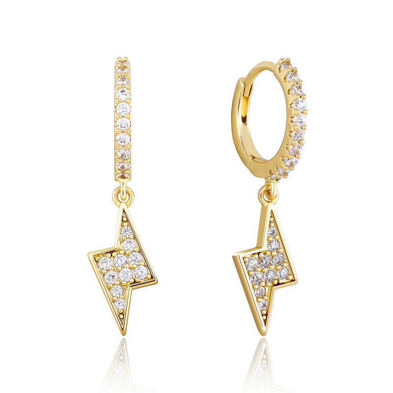 Unisex Fashion Men Women Earrings Gold Plated Bling CZ Light Earrings for Men Women Hip Hop Earrings Nice Gift for Friend
Unisex Fashion Men Women Earrings Gold Plated Bling CZ Light Earrings for Men Women Hip Hop Earrings Nice Gift for Friend