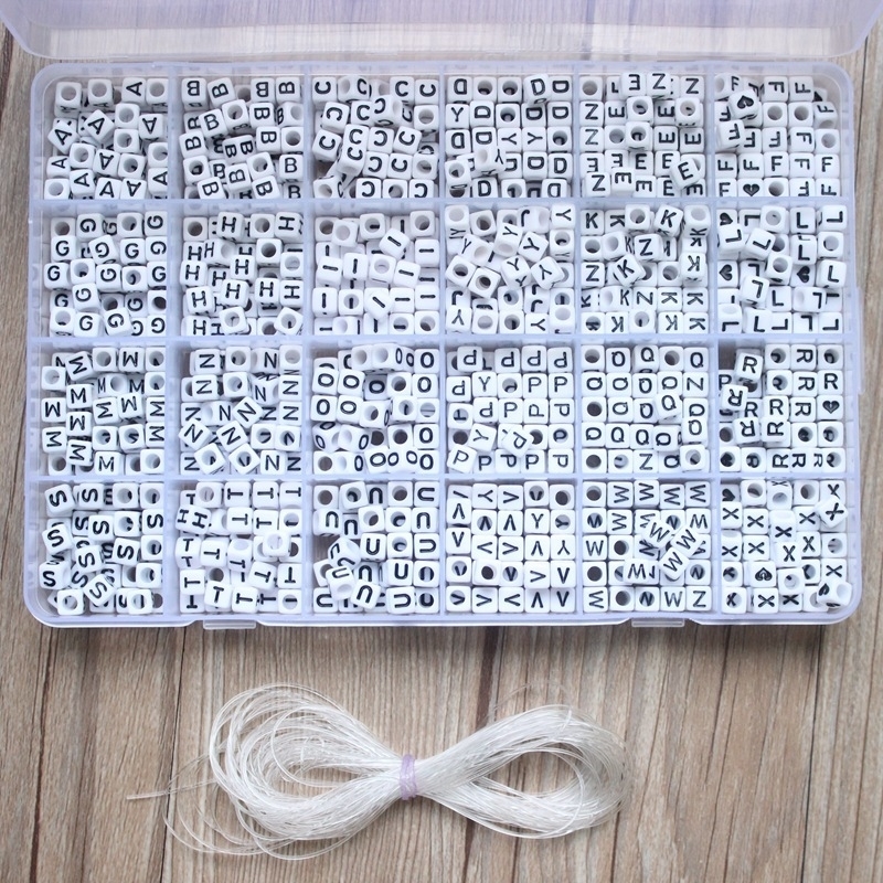 1200pcs Square Acrylic Letter Beads for diy jewelry making bracelet necklace Plastic Alphabet Spacer Beads wholesale Y200730
1200pcs Square Acrylic Letter Beads for diy jewelry making bracelet necklace Plastic Alphabet Spacer Beads wholesale Y200730